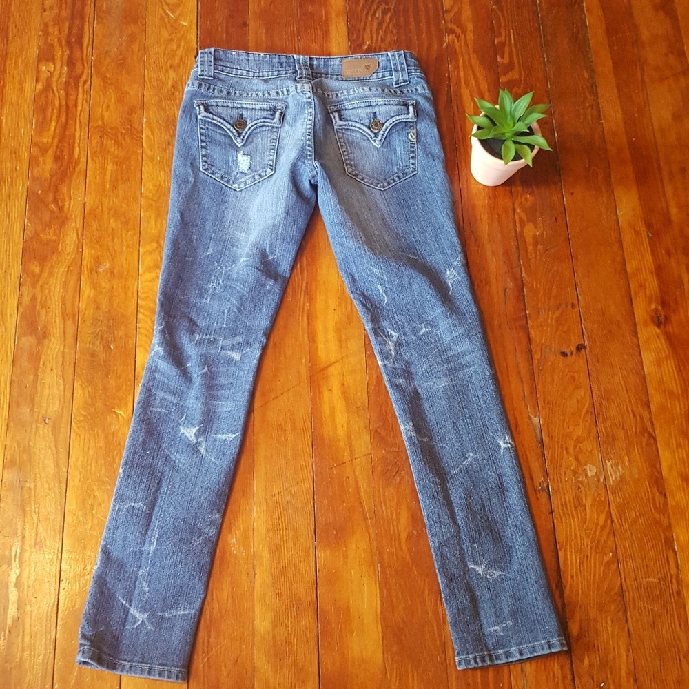 🔥 Vigoss distressed skinny ankle/crop jeans 5 - Picture 3 of 7